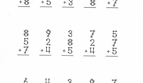 Printable Touch Math Multiplication Worksheets - Printable Worksheets