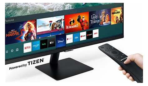 Samsung M5 Series 27-Inch FHD 1080p Smart Monitor and Streaming TV