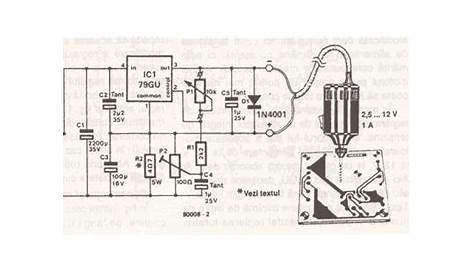hand drill circuit diagram