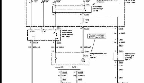 ford taurus 2003 wiring diagram