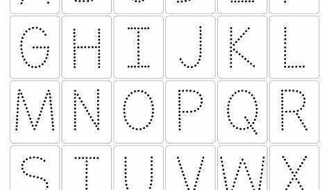 free alphabet tracing worksheets for preschoolers - tracing letters and