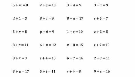 3 Algebra and Pre Algebra Worksheets Printables Pin by Jessica Deppey