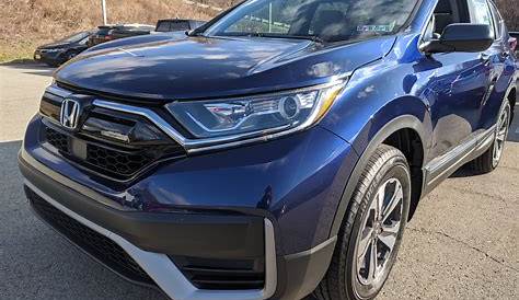 New 2020 Honda CR-V LX in Obsidian Blue Pearl | Greensburg, PA | #H07879