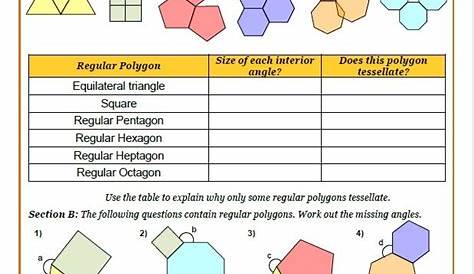 fun geometry worksheets