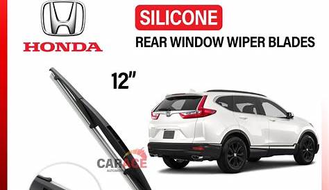 HONDA CR-V (2018-LATEST) | 12" Rear Window SILICONE Wiper Blades