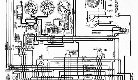 Proa: 1958 Plymouth 6 All Models Wiring Diagram