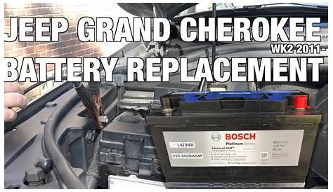replacing battery on 2015 jeep grand cherokee