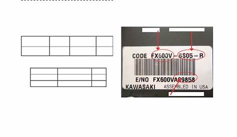 Kawasaki FR730V User's Manual | Page 2 - Free PDF Download (3 Pages)