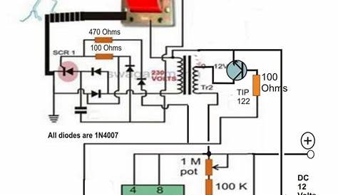 Make this Solar Powered Fence Charger Circuit | Circuit Diagram Centre