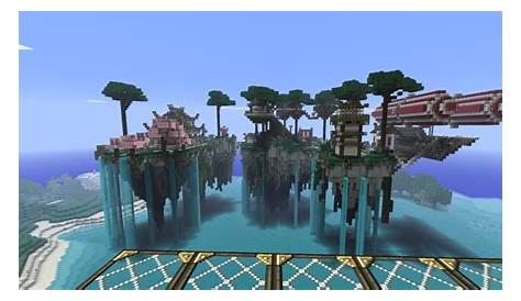 Minecraft floating island ideas