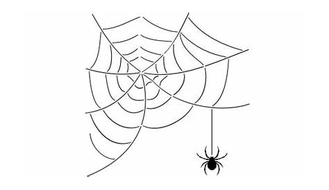 Spider Web Stencil - ClipArt Best