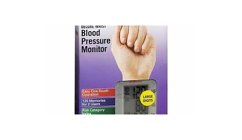Walgreens Wrist Automatic Deluxe Blood Pressure Monitor Reviews 2020