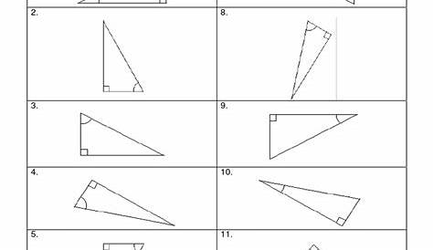 Right Triangle Trigonometry Worksheet With Answers - wiildcreative