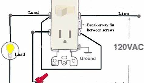 Light Switch Outlet Combo Wiring Diagram Schematic - Max West