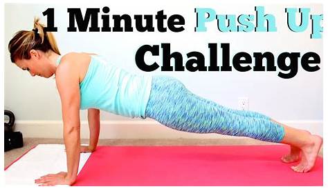 1 Minute Push Up Challenge | How Many Can You Do? - YouTube
