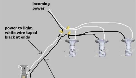 multiple lights circuit diagram