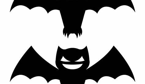 15 Best Free Printable Halloween Bat Template - printablee.com