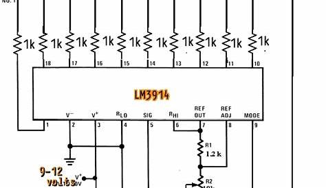 lm3914n circuit diagram