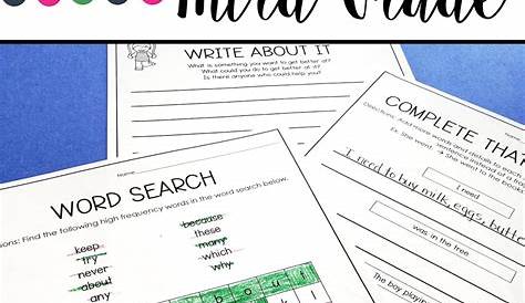 Summer Reviews PreK-4th Grade | Sara J Creations