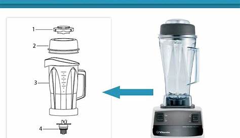 vitamix parts diagram