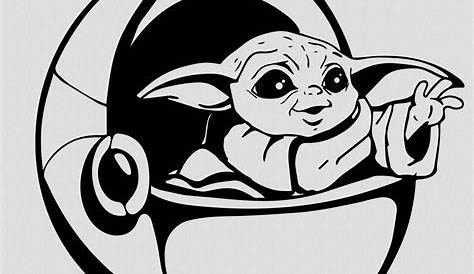 Yoda Pod Clipart -Disney Digital Download - svg png jpg Files Included