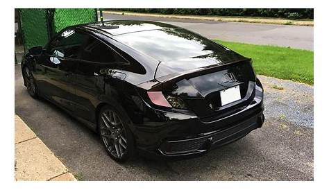 Black Civic Ex-T Coupe Mods | Page 2 | 2016+ Honda Civic Forum (10th