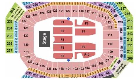 Lincoln Financial Field Seating Chart Concert