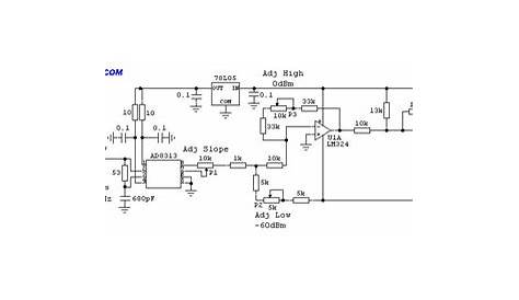 stereo vu meter circuit diagram