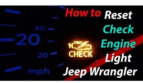 How to Reset Check Engine Light Jeep Wrangler - AutoVfix.com