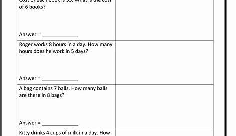 50 Multiplication Fraction Word Problems Worksheet
