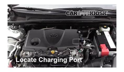 How to Add Coolant: Toyota Camry (2018-2019) - 2018 Toyota Camry SE 2