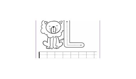 Alphabet: Letter L - Worksheets for Kids