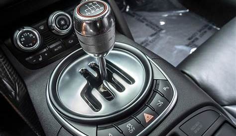 last year of audi r8 manual transmission