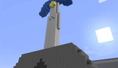 Minecraft Statue - Master Sword by Adreos on deviantART | Minecraft