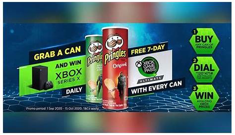 Buy Pringles and Win 1 of 46 Xbox Series X Consoles, Get 7 Days of Xbox