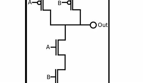 2 input nand gate circuit diagram