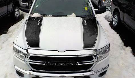 Hood graphics for Dodge RAM the all-new 2019 sticker, decals kit – My