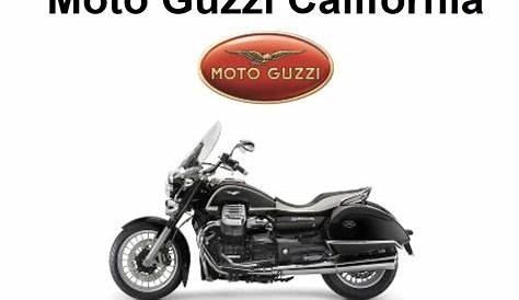 Moto Guzzi California 2012 Owner’s Manual - PDF for FREE