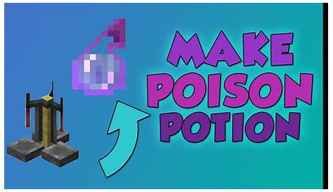 how do you make a poison potion in minecraft