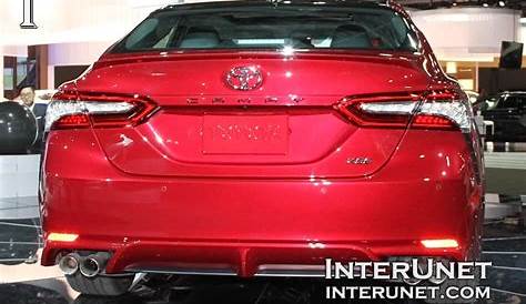 toyota camry xse tail lights