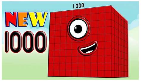 Numberblocks 900-1,000 - Learn to Count New Numberblocks - YouTube