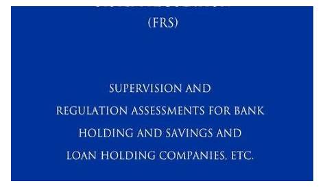 bank holding company supervision manual