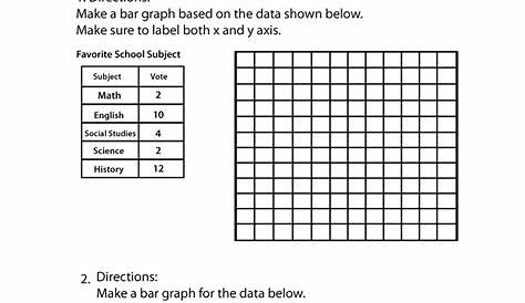 create a bar graph worksheet pdf