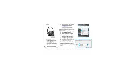 plantronics savi 7xx user manual