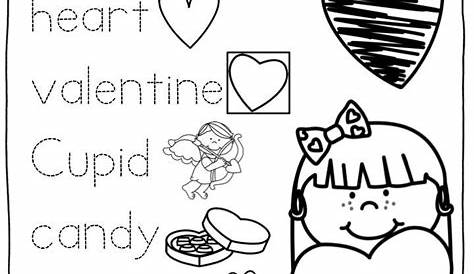 Valentine Activities For Kindergarten - Brian Harrington's Addition