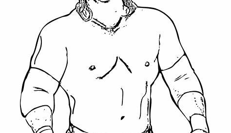 WWE Coloring Pages 2022: Best, Cool, Funny