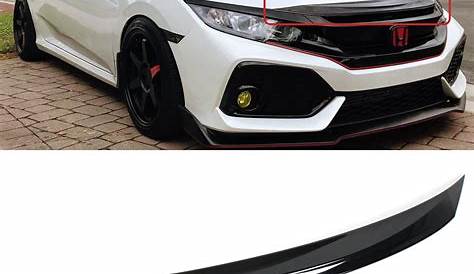 Fits for 2016-2020 Honda Civic 10th Gen Si Hatchback Coupe Sedan Glossy