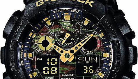 Casio G-Shock Men's Watch GA-100CF-1A9ER : Amazon.co.uk: Watches
