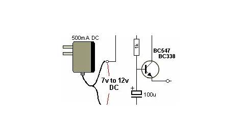12v dc noise filter schematic