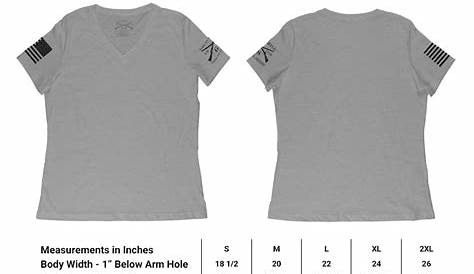 grunt style shirt size chart